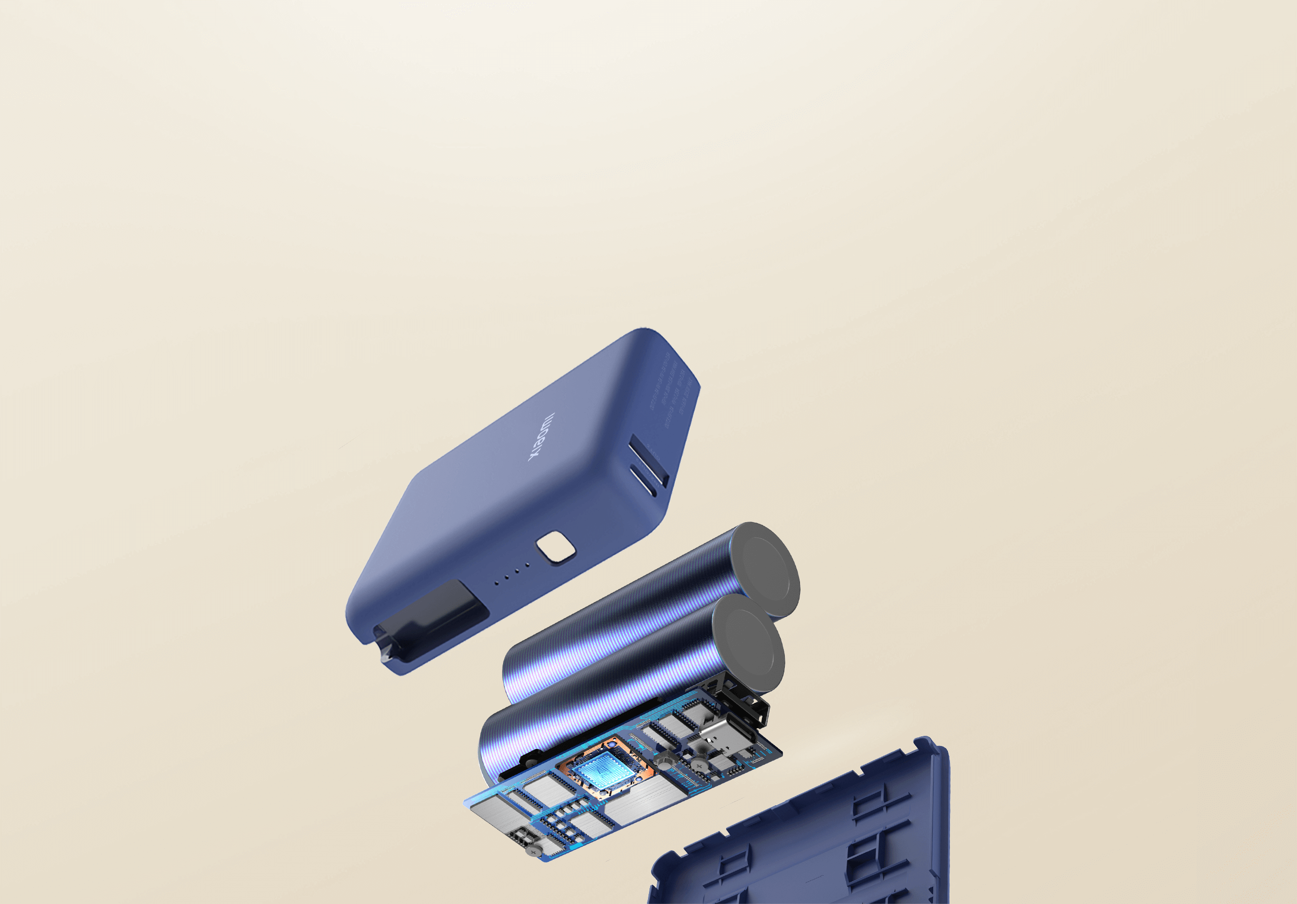 Xiaomi 33w Power Bank 10000 Integrated Cable