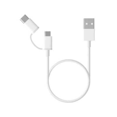 Mi 2-in-1 USB & Type-C Cable 100 cm
